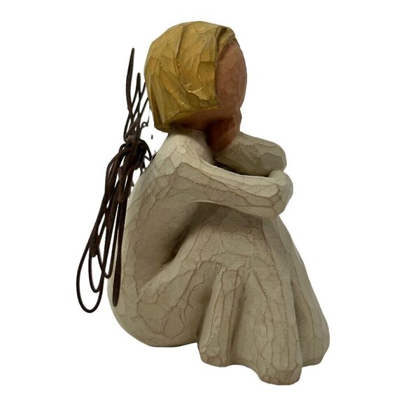 Willow Tree ANGEL OF PATIENCE Figurine 26035 Retired Vintage Collectible Statue - Picture 4 of 9